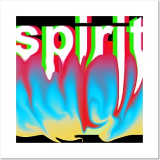 spirit t shirt Posters and Art